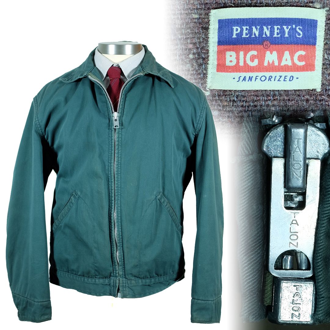 Plum Garments | Vintage Big Mac denim zip up work jackets